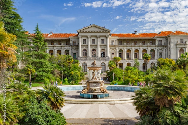Fototapeta Sanatorium Ordzhonikidze in Sochi