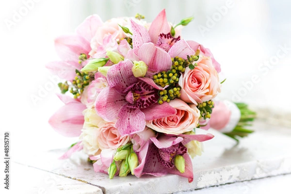 Obraz wedding bouquet