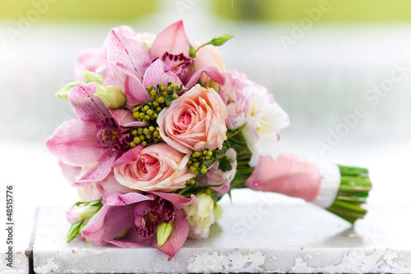 Obraz wedding bouquet