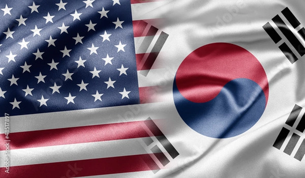 Obraz U.S. and South Korea
