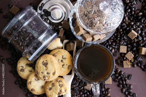 Obraz cookies and coffee