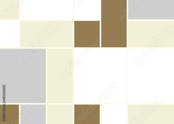 Obraz Offset Quads generative art background art illustration