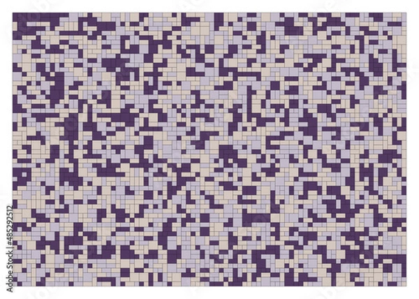 Fototapeta Offset Quads generative art background art illustration