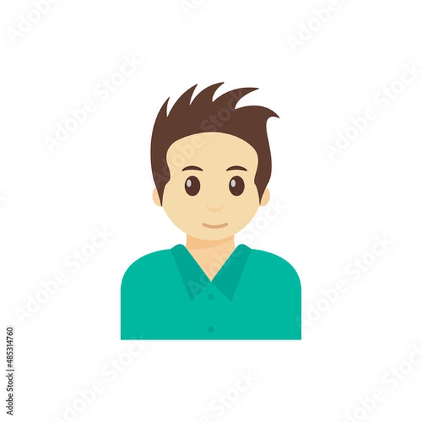 Fototapeta boy icon design template vector