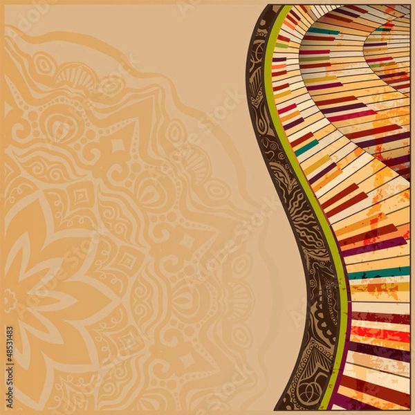 Obraz Musical background