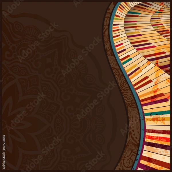 Obraz Musical background