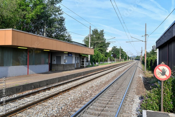 Fototapeta AUT, Leonding Bahnhof, Westbahnstrecke