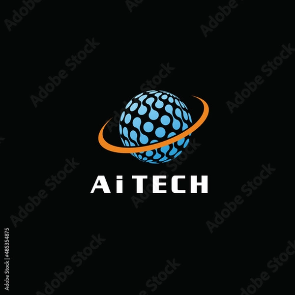 Obraz TELECOM logo inspiration