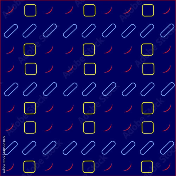 Fototapeta graphic pattern seamless pattern for design and decoration of paper and fabrics