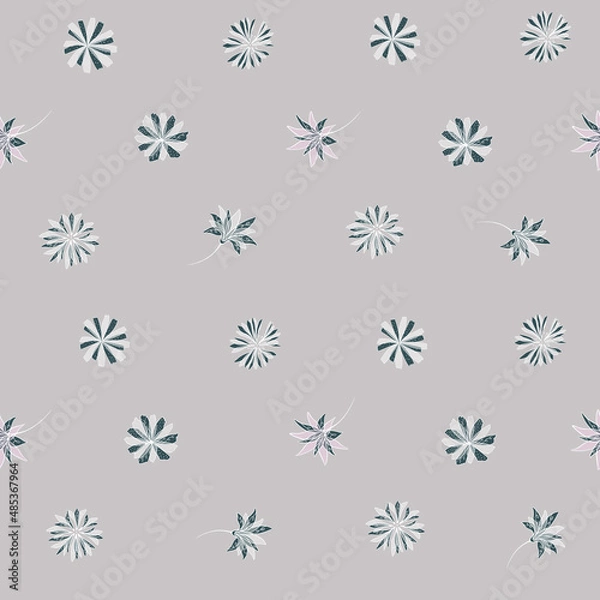 Fototapeta pattern with small flowers