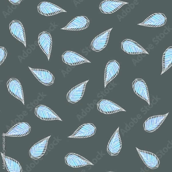 Fototapeta Pattern with leaves