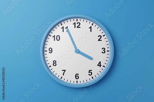 Fototapeta 03:56am 03:56pm 03:56h 03:56 15h 15 15:56 am pm countdown - High resolution analog wall clock wallpaper background to count time - Stopwatch timer for cooking or meeting with minutes and hours