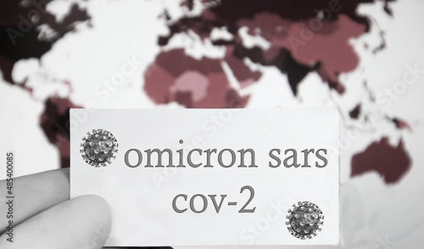 Obraz new omicron sars covid 19
