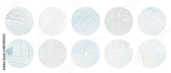 Fototapeta wwavy set st 7