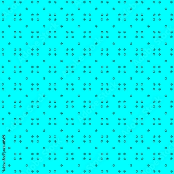 Fototapeta Blue background with black dots for design.