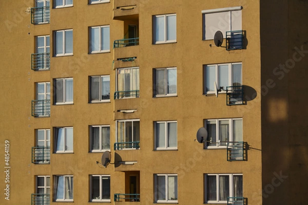 Obraz Block of flats in Prague