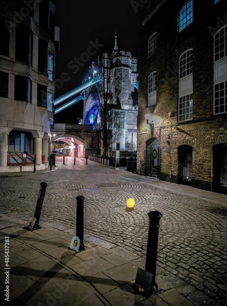 Obraz street in the night