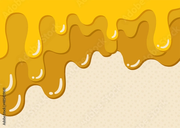 Obraz とろけるチーズの背景