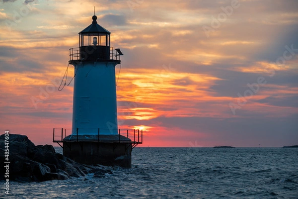 Obraz Lighthouse at sunrise
