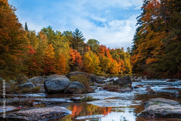 Fototapeta Fall River landscape