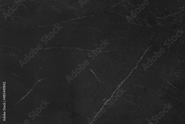 Obraz Black marble natural pattern for background, abstract natural marble black and white