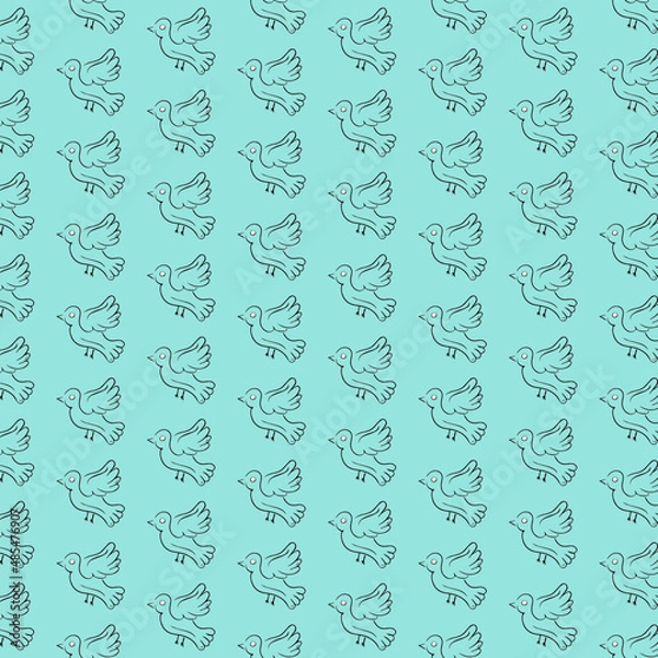 Obraz pattern with birds