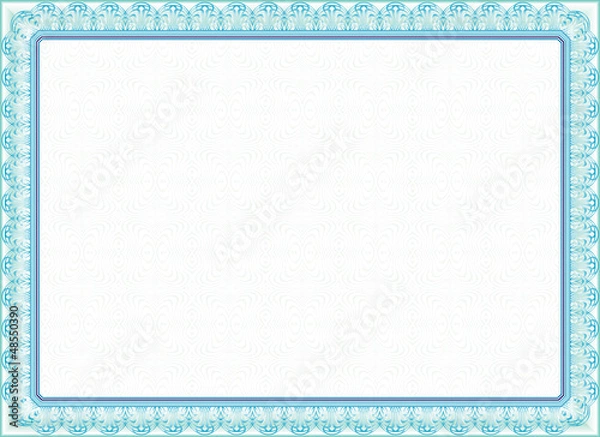 Obraz certificate, diploma for print 