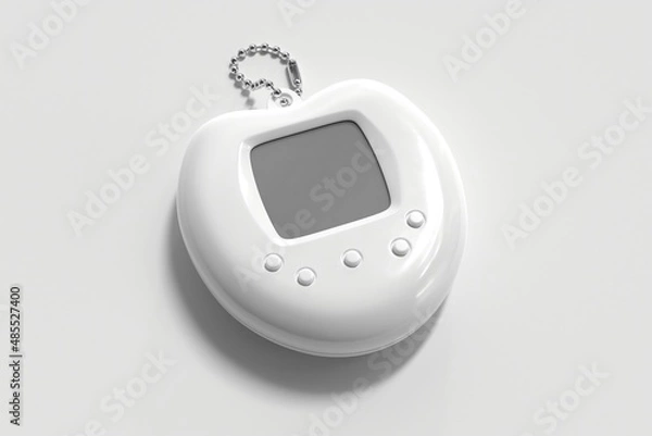 Obraz Retro toy pet. Old electronic device mockup.