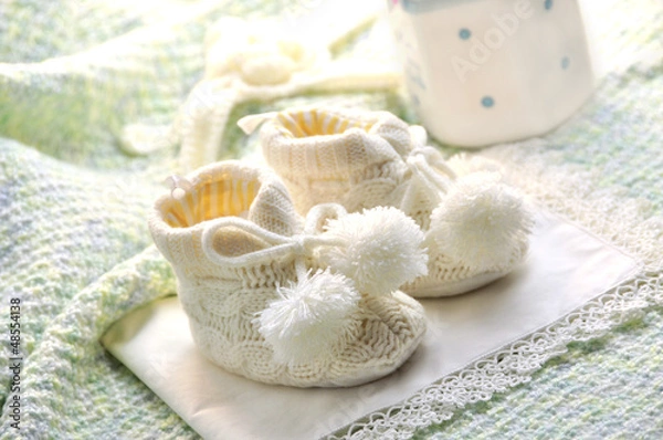 Obraz baby boy shoes