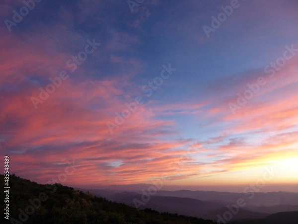 Obraz 月山の夕焼け月山の夕焼け