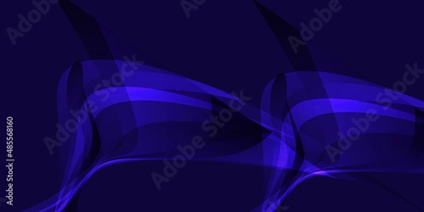 Fototapeta Abstract blue background vector