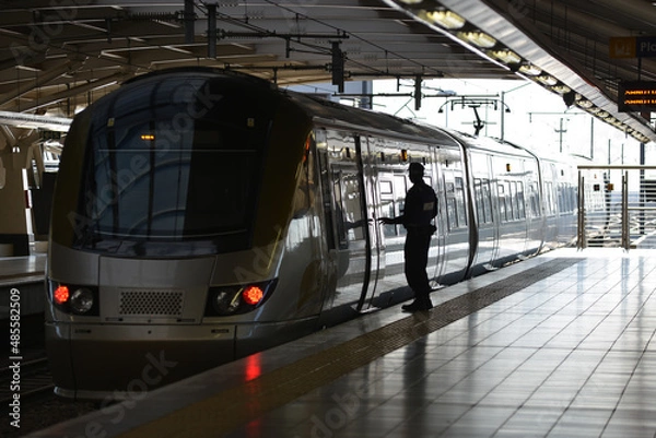 Obraz train in the subway