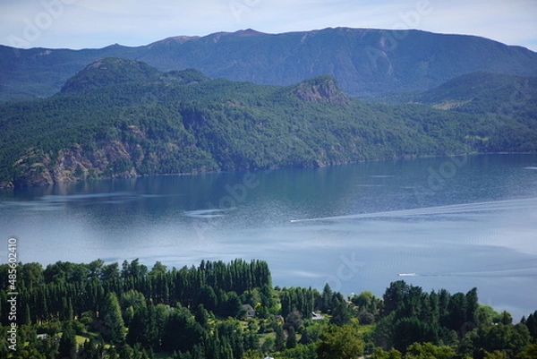 Obraz lake and mountains