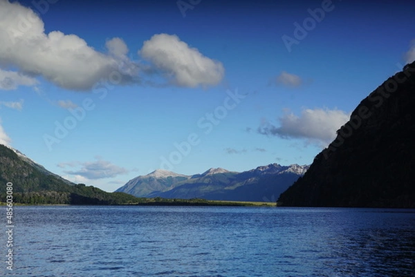 Obraz lake and mountains