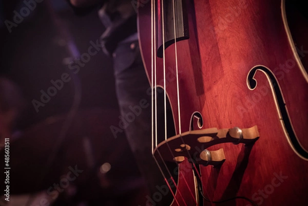 Fototapeta Kontrabass Chello