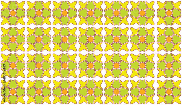 Obraz Seamless floral pattern