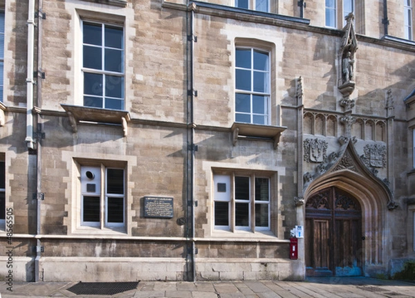 Obraz Old Cavendish Laboratories Cambridge University.