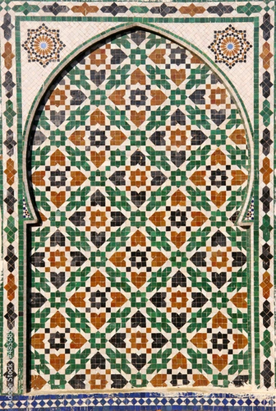 Obraz mosaic doorway