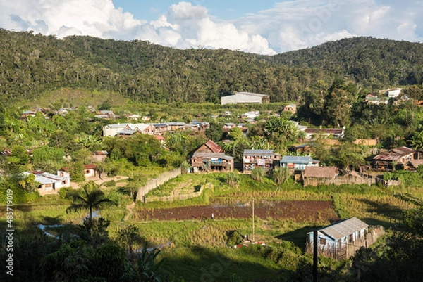 Obraz Andasibe Town, Eastern Madagascar