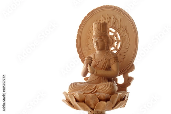 Obraz 日本仏教真言宗のご本尊大日如来の仏像4