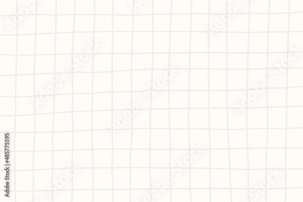 Obraz Beige grey grid, neutral background. Modern, universal vector backdrop, cover, banner.	