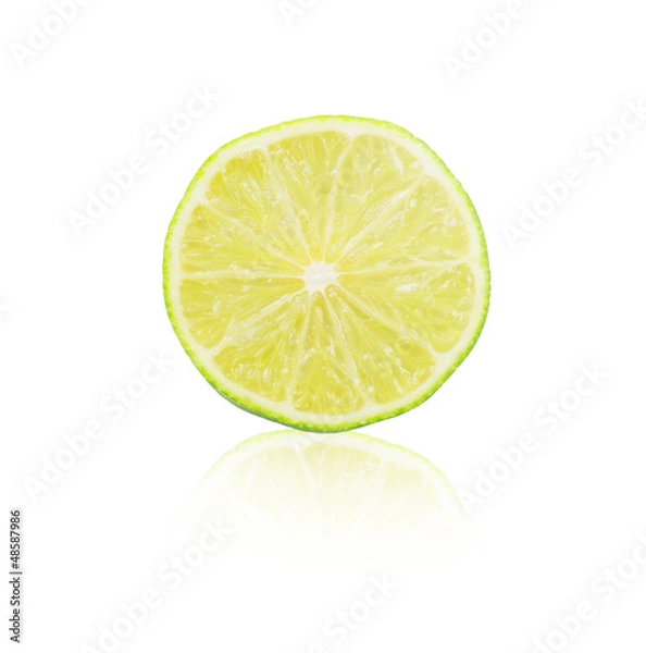 Fototapeta lime slice