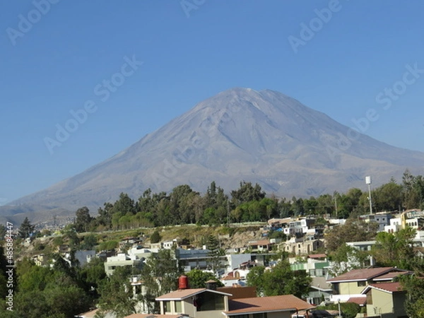 Obraz volcán Misti Arequipa Perú