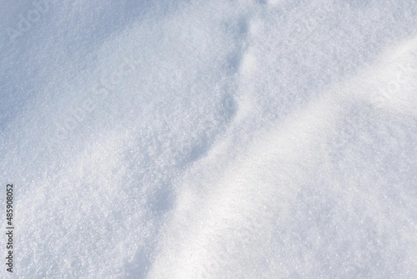 Obraz white snow background