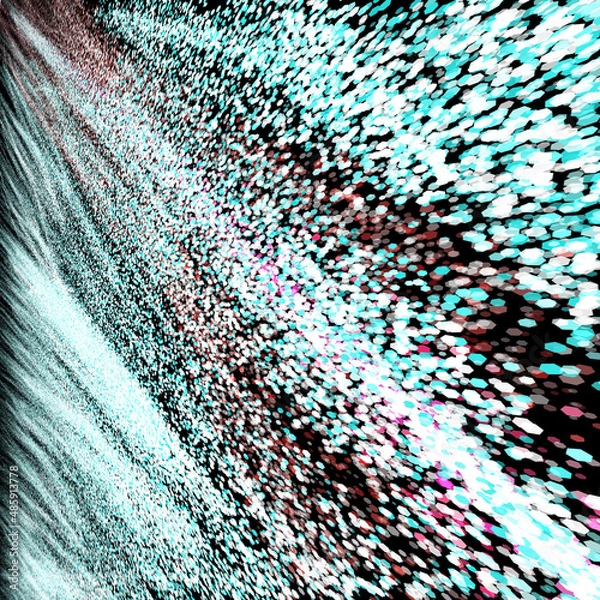 Fototapeta abstract blue background with lines