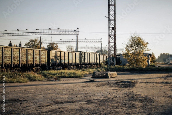 Obraz At the railway