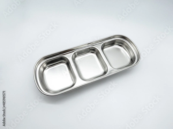 Obraz 스테인리스 재질의 3단 소스 트레이