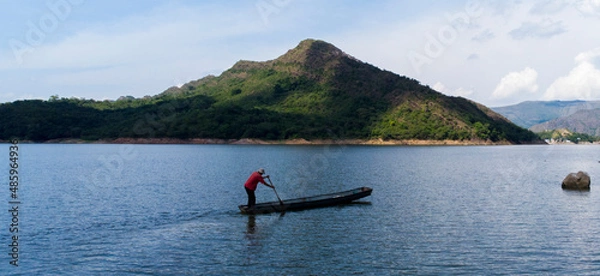 Fototapeta Canoa prado