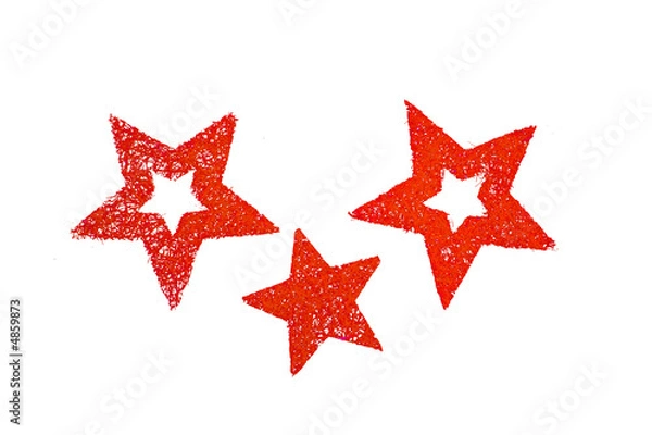 Obraz rote Sterne