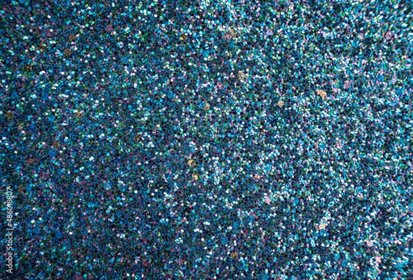 Fototapeta Many multicolored shiny stars as a background, texture